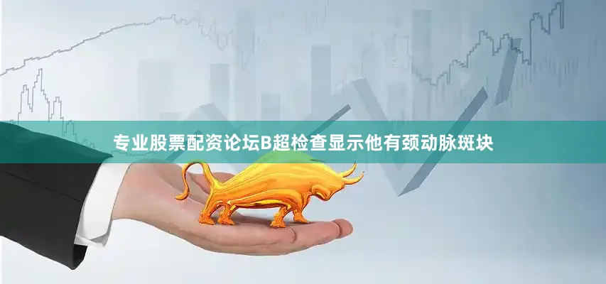 专业股票配资论坛B超检查显示他有颈动脉斑块