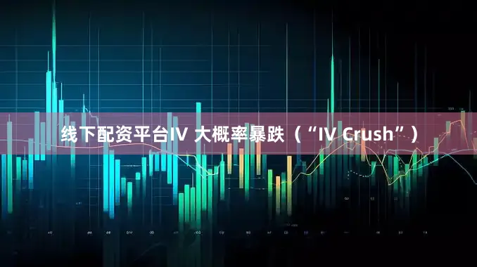 线下配资平台IV 大概率暴跌（“IV Crush”）